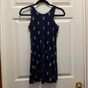 girls pineapple patterned dress